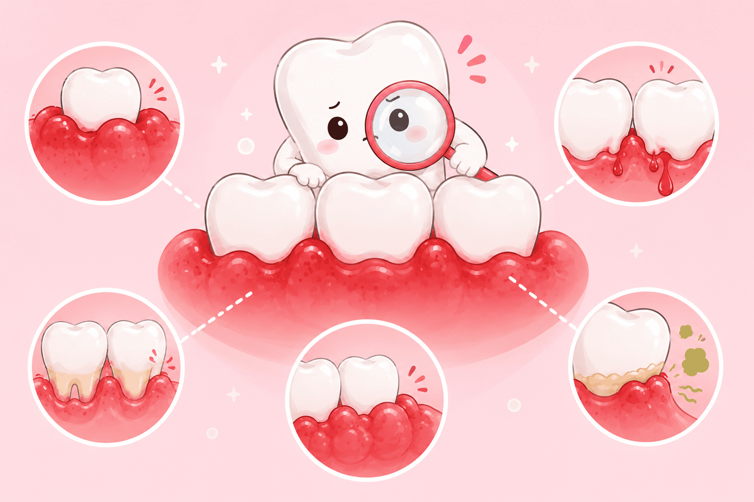 illustation of gingivitis